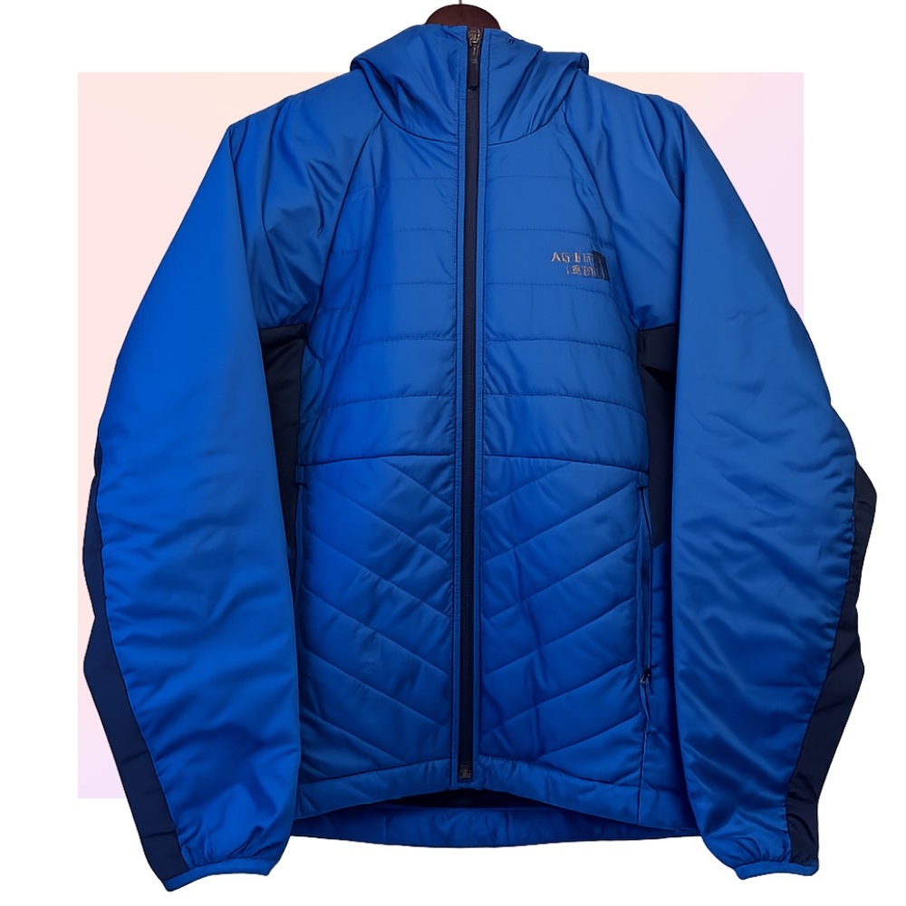 The North Face Men's Vibrant Blue Puffer Jacket